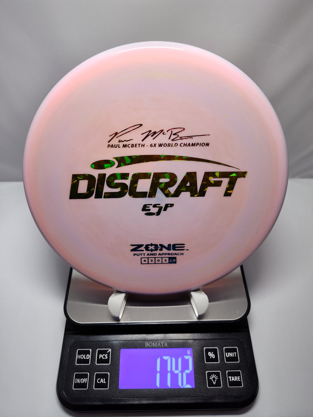 Discraft Paul McBeth 6x World Champion Series Zone (ESP)-174.2g