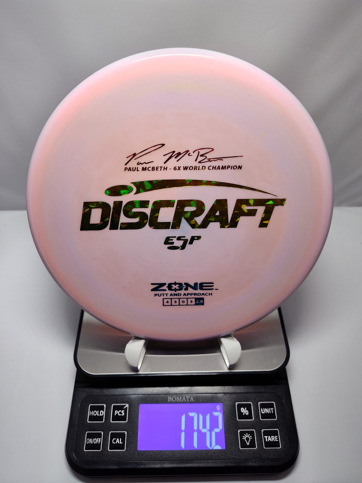 Discraft Paul McBeth 6x World Champion Series Zone (ESP)-174.2g