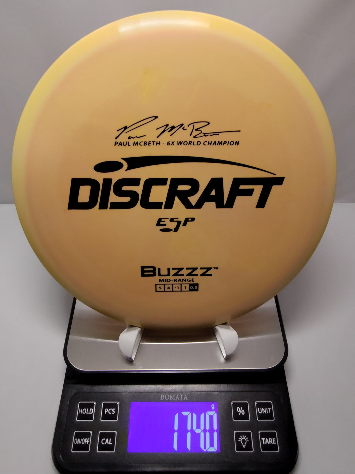 Discraft Paul McBeth 6x World Champion Series Buzzz (ESP)-174.0g