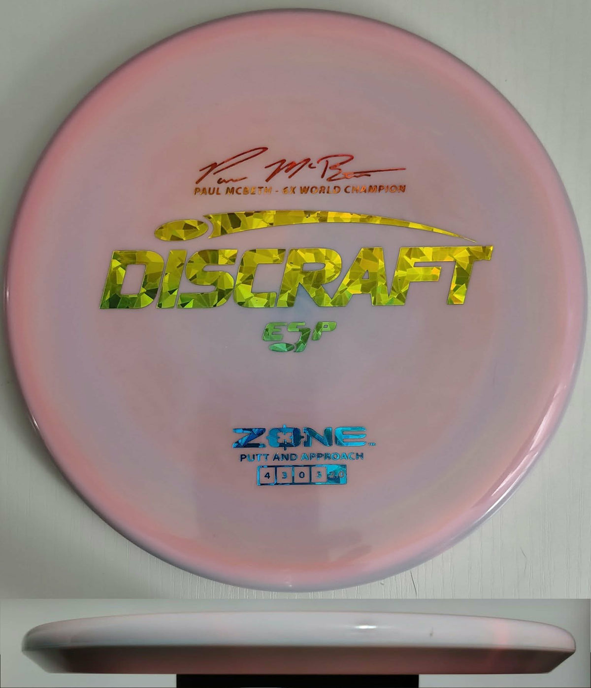 Discraft Paul McBeth 6x World Champion Series Zone (ESP)-174.2g